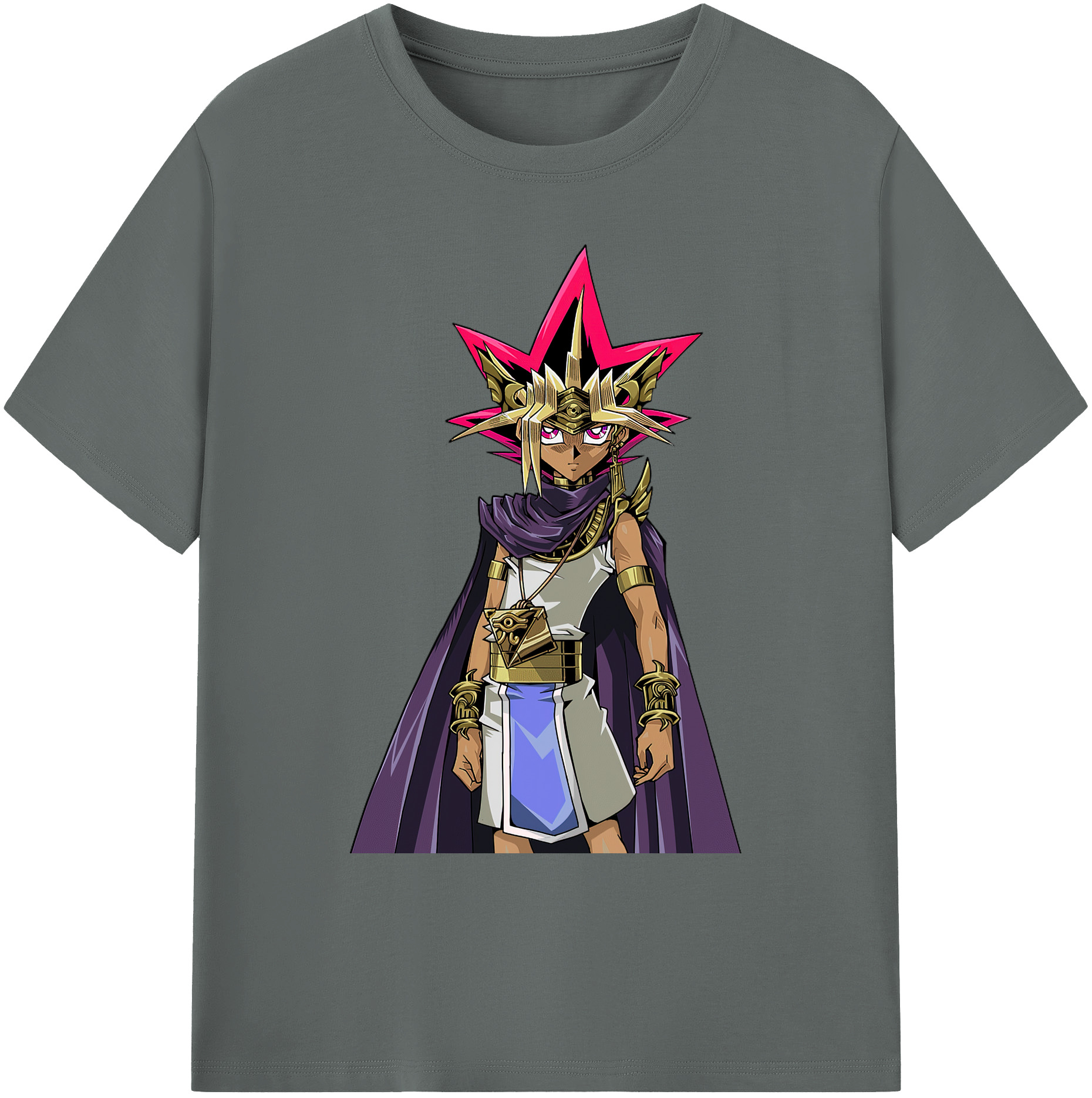 （画像用） 遊☆戯☆王 Yu-Gi-Oh! 綿100％ メンズ半袖Tシャツ｜肌触りやわらか＆通気性
